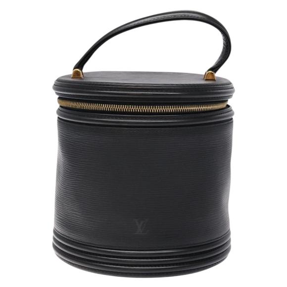 LOUIS VUITTON Epi Cannes Hand Bag Black M48032 LV Auth 141062 - Picture 13 of 16